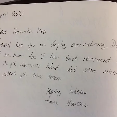 Korinth - Betjeningsfrit Auberge de jeunesse Fåborg